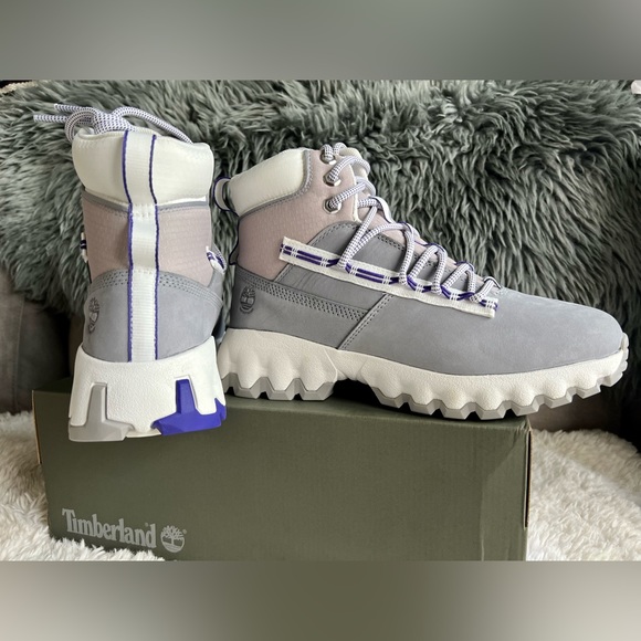 $150 NEW TIMBERLANDS WOMEN'S GREENSTRIDE™ EDGE WATERPROOF BOOTS NUBUCK - Picture 7 of 14